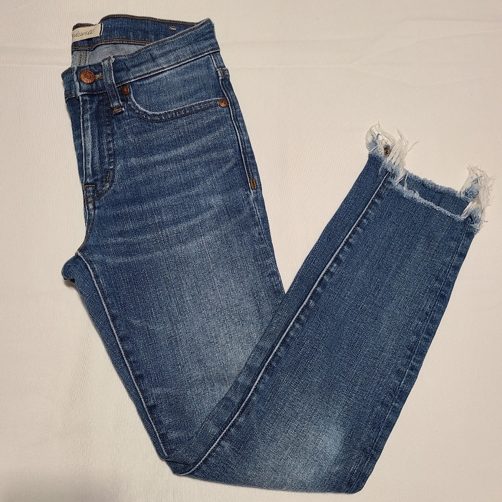 Madewell Women's High Rise Skinny Crop Jeans sz 24